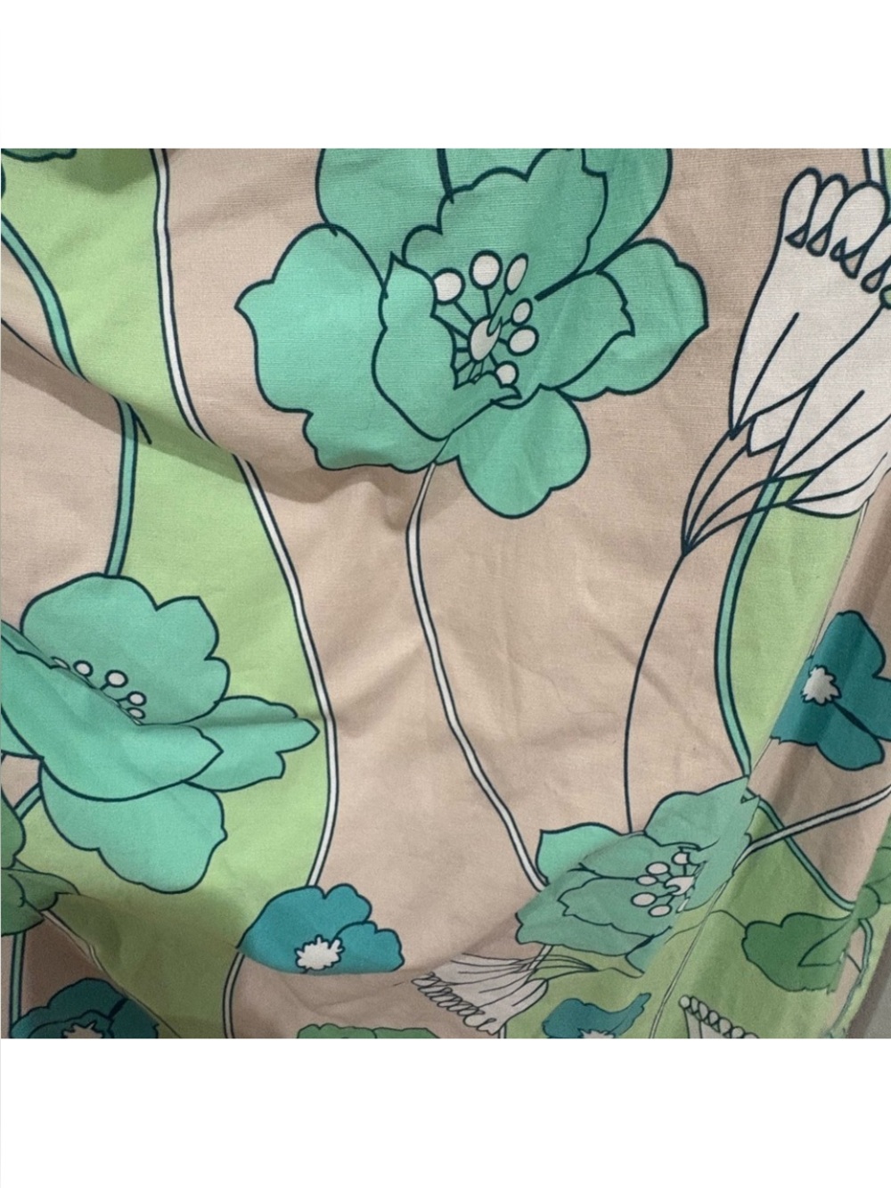 Tuckernuck Hyacinth House Sabine Floral Green and Blue never worn